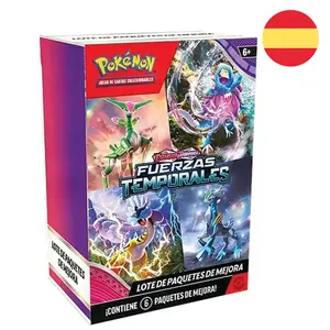 Card games Pokemon Trading Card Spanish Temporal Forces Booster Bundle
