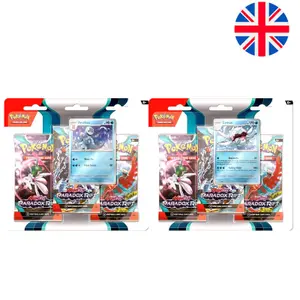 Card games Pokémon Juego De Cartas English Pokemon Scarlet & Violet Paradox Rift (x2) image-0