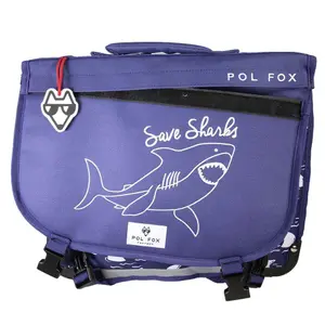 Schooltas voor kinderen Pol Fox Shark image-1