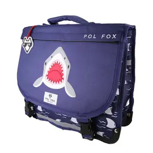 Schooltas voor kinderen Pol Fox Shark image-4