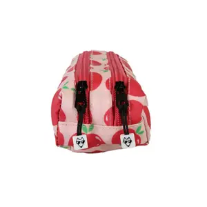 Girls' double pencil case Pol Fox Pompom image-3