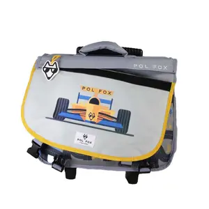 Children's rolling schoolbag Pol Fox Happy Race image-1