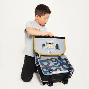 Children's rolling schoolbag Pol Fox Happy Race image-6