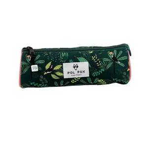 Simple kids' pencil case Pol Fox Jungle image-0