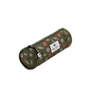 Simple kids' pencil case Pol Fox Dino Kaki image-1