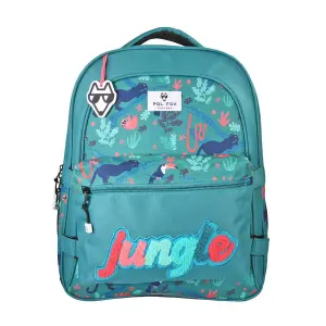 Children's backpack with 2 compartments Pol Fox Good Jungle image-0