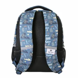 Children's backpack with 2 compartments Pol Fox Surf image-2