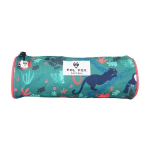 Simple kids' pencil case Pol Fox Jungle image-1