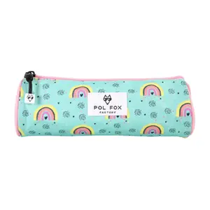 Simple kids' pencil case Pol Fox Rainbow image-1
