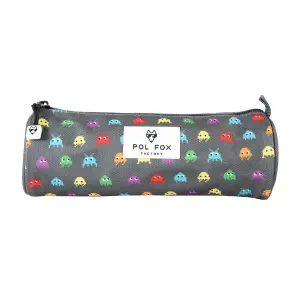 Simple kids' pencil case Pol Fox Space Invider image-1