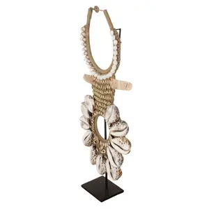 Halskæde med muslingeskaller Pole To Pole J47 image-1