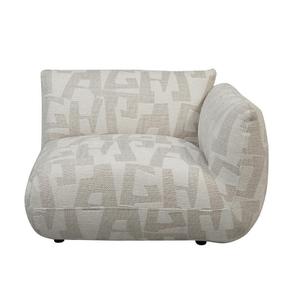 Sofa with right armrest Latte Pole To Pole Amsterdam image-1