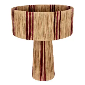 Stribede lampe i raffia Pole To Pole image-0