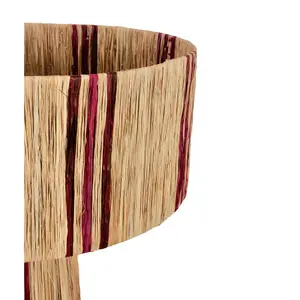 Stribede lampe i raffia Pole To Pole image-2