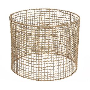 Raffia lampshade Pole To Pole Resort