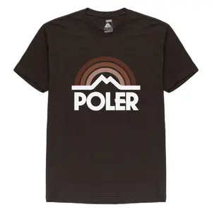 233apu2008-dcho-t-shirt-poler-mountain-rainbow-dark-chocolate