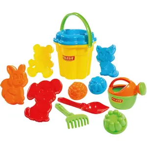 Backpack of 12 outdoor beach games Polesie image-0