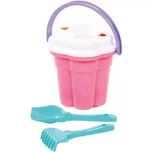 Beach games bucket with 3 accessories Polesie