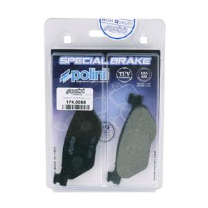 Pastillas de freno moto Polini Yamaha 500 Tmax 2001>2003 Ar, 530 Tmax 2012>2016 Ar, 560 Tmax 2020+ Ar image-1