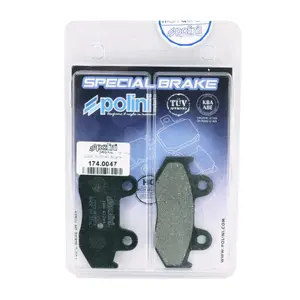 Plaquette de frein moto Polini Suzuki 250 Burgman, 400 Burgman Ar image-1