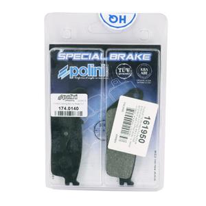 Pastiglie freni per moto Polini Kymco 500 Xciting, 400 Xciting 2012+2015, 400 Xciting I 2018+ image-1
