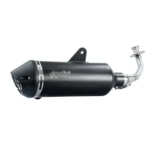 Scooter muffler Polini Piaggio 125 Vespa Gts 2021+ Euro 5 4T Homologue CE image-0
