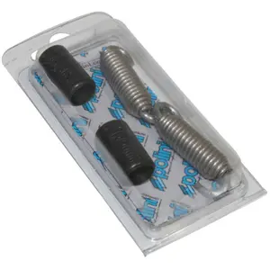 Paar Auspufffedern mit drehbarem Haken Polini image-0