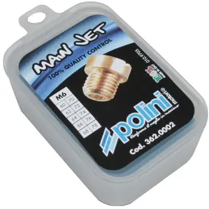 Boite de 10 gicleurs principaux Polini PHBG-PHVA N°60 - 78 image-0