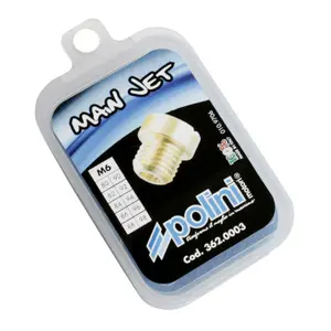 Packung mit 10 Hauptdüsen Polini PHBG-PHVA N°80 - 98 image-0