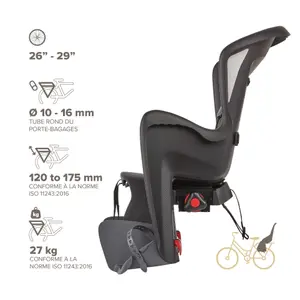 Babyschale zum Gepäckträger Polisport bilby cfs image-4