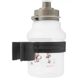 Gourde + porte-Gourde clair bouchon à clipser Polisport Birdy image-2