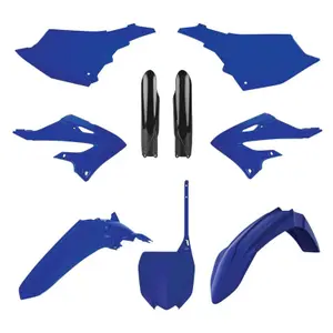 Set of 9 plastic body-car kits Polisport Mx Yamaha 125, 250 Yz 2022> image-0