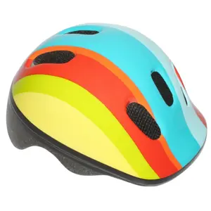 Babyhelm met knop Polisport Rainbow 44-48 cm