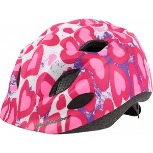 Fahrradhelm mit Helmhalter Kind Polisport Glitter Hearts image-0