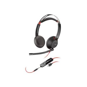 Casque entrée USB C Poly Blackwire 5220 C5220 BINAURAL