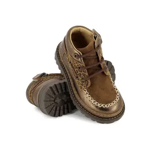 Chaussures bateau enfant Pom d'Api Wall image-2