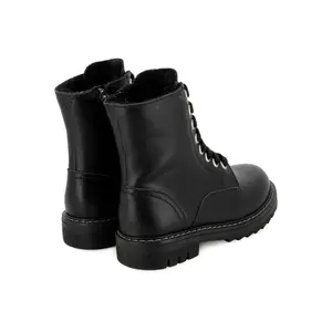 Fleece Lined Baby Boots Pom d'Api Sid Ranger image-1