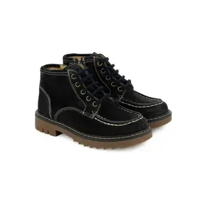 Velvet Boat Shoes Girls Pom d'Api Sid Lace Plato image-1