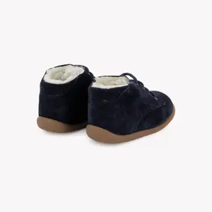 Baby booties Pom d'Api Stand-up Derby Fur image-3