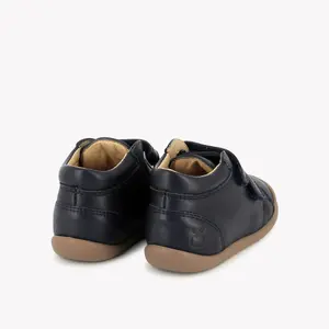 Smooth leather toddler boots with Velcro Pom d'Api Flex-Up image-3