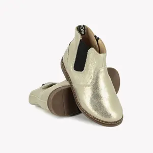 Baby leather booties Pom d'Api City Jod image-3