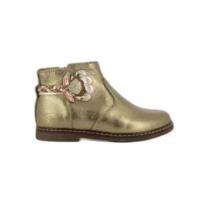 Girl's leather boots Pom d'Api City Alto image-0