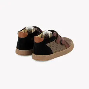 Baby leather Trainers Pom d'Api Mousse Perfo image-3