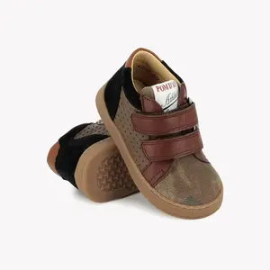Baby leather Trainers Pom d'Api Mousse Perfo image-2