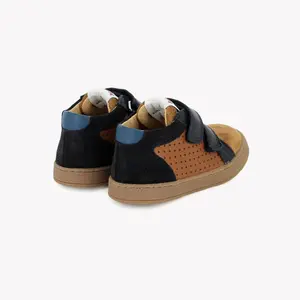 Baby leather Trainers Pom d'Api Mousse Perfo image-3