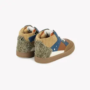 Baby leather Trainers Pom d'Api Mousse Bump image-3