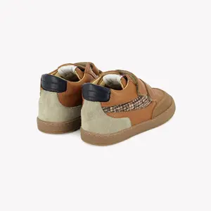 Baby leather Trainers Pom d'Api Mousse Backy image-3