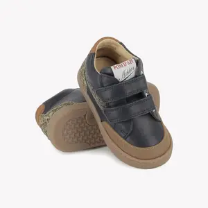 Baby leather Trainers Pom d'Api Mousse Backy image-2