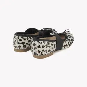Faux leather ballet shoes for girls Pom d'Api Dory Elast image-3