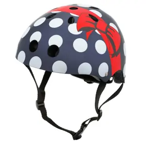 Childrens bike helmet Hornit Polkas image-0